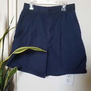Premier International Navy Blue Bermuda shorts
